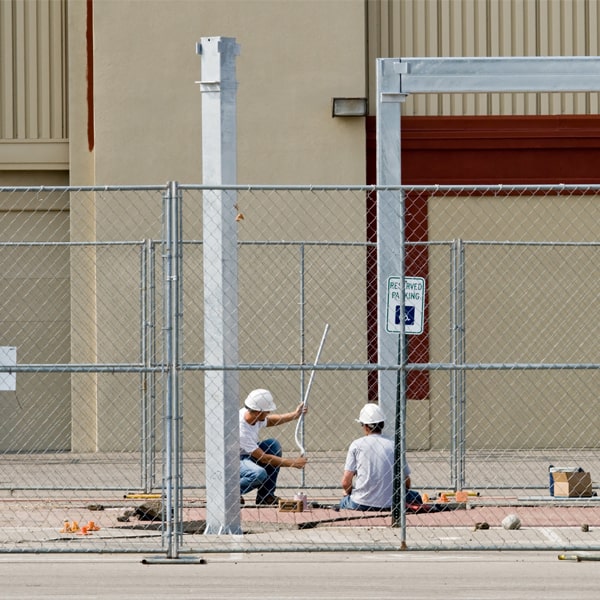 how much time can i rent the temporary fence for my construction site or event in Marine On St Croix